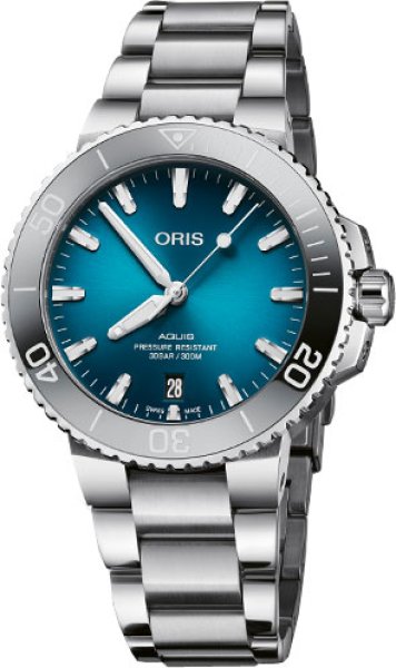 画像1: 腕時計 オリス ORIS アクイス デイト ダイバーズ 機械式自動巻 73377324155 733.7732.4155 01 733 7732 4155-07 8 21 05PEB 39.5mm 正規品 (1)