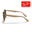 画像2: RayBan レイバン サングラス メガネフレーム 51□20 ベージュ ブラウン RB2180F 616613 クロス付き 国内正規品 (2)