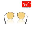 画像3: RayBan レイバン Round metal ラウンドメタル サングラス メガネフレーム 50□21 ブラック 50□21 ブラック イエロー RB3447 002/R6 メーカー2年保証 クロス付き 正規品 (3)