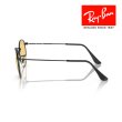 画像2: RayBan レイバン Round metal ラウンドメタル サングラス メガネフレーム 50□21 ブラック 50□21 ブラック イエロー RB3447 002/R6 メーカー2年保証 クロス付き 正規品 (2)