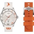 画像2: T1204101701100 ティソ TISSOT シースター1000 SEASTAR 1000 クオーツ 40mm T120.410.27.017.011.00 Wilson WNBA 替えベルト付き 正規品 (2)