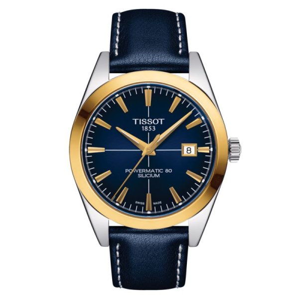 画像1: ティソ TISSOT ジェントルマン オートマティック GENTLEMAN AUTOMATIC メンズ 機械式自動巻き T9274074604101 T927.407.46.041.01 ステンレス ベルト 18Kベゼル パワーリザーブ80時間 正規品 (1)