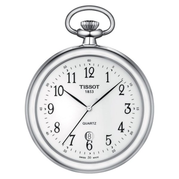 画像1: ティソ TISSOT 懐中時計 LEPINE レピーヌ T82655012 クオーツ 電池式 正規品 (1)