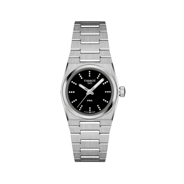 画像1: T1370101105600 ティソ TISSOT PRX 25mm クオーツ ステンレス ベルト ダイヤモンド T137.010.11.056.00 正規輸入品 (1)