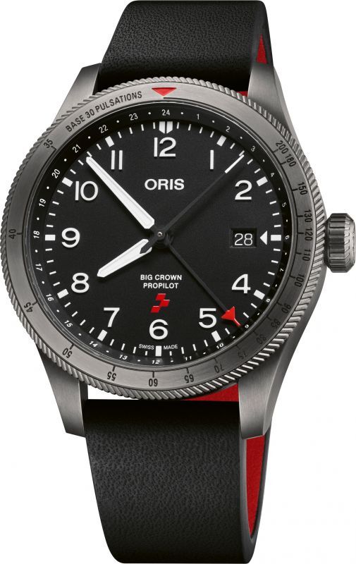 腕時計 オリス ORIS プロパイロット レガフリート リミテッドエディション GMT デイト 機械式自動巻 メンズ 798 7773 4284  HB-ZRX-Set 正規品【コレクションケースプレゼント】
