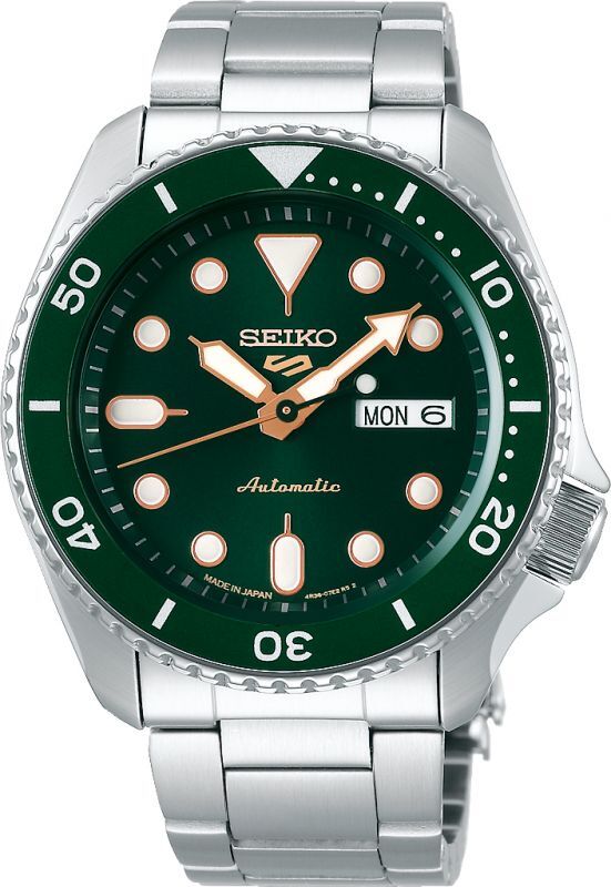 貿易保証セイコー SEIKO セイコー5 SEIKO 5 自動巻き 腕時計 SYMA38J1 蓄光 海外モデル